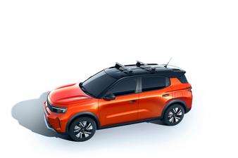 Поперечні штанги багажника даху, алюміній, набір з 2 шт. Frontera (44458)