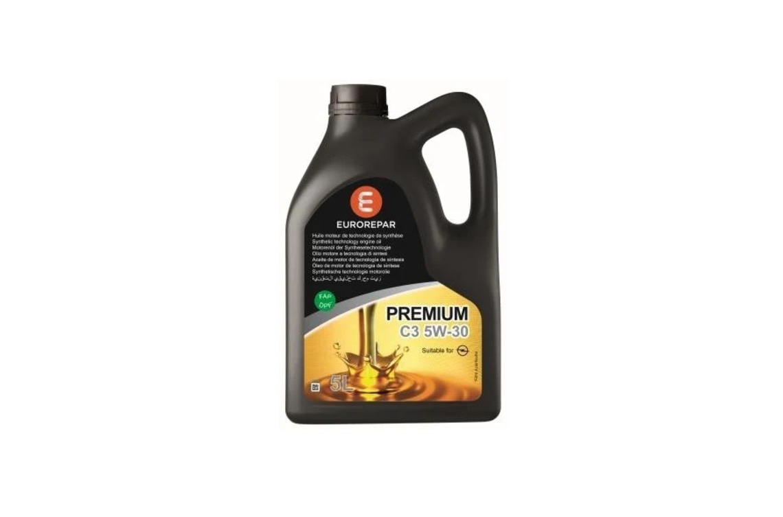 Олива моторна EUROREPAR Premium C3 5W-30 5 літрів, (39034)