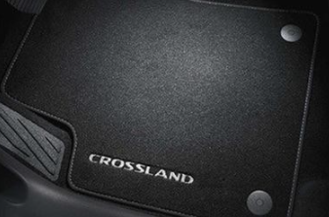 Килимки салону ворсові Crossland X (2017-2024) (34214)