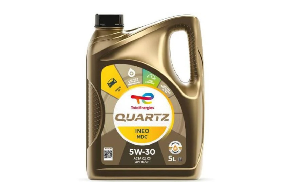 Олива моторна Total 5W-30 каністра 5 літрів, Quartz INEO MDC (35774)