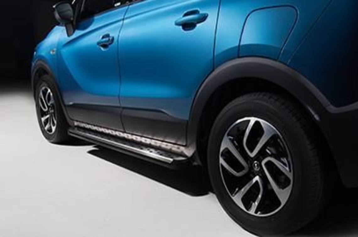 Комплект бокових підніжок, алюміній Crossland X (2017-2024) (34268)
