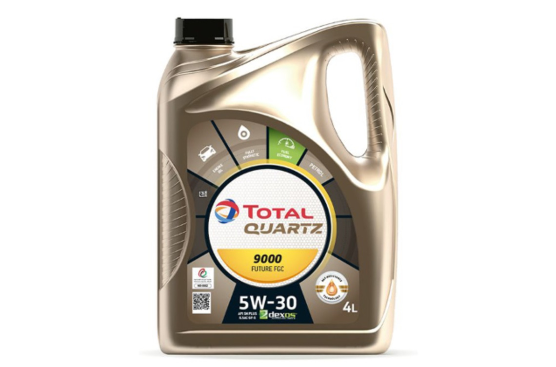 Олива моторна Total 5W-30, каністра 4 літри, 9000 Future FGC (35773)