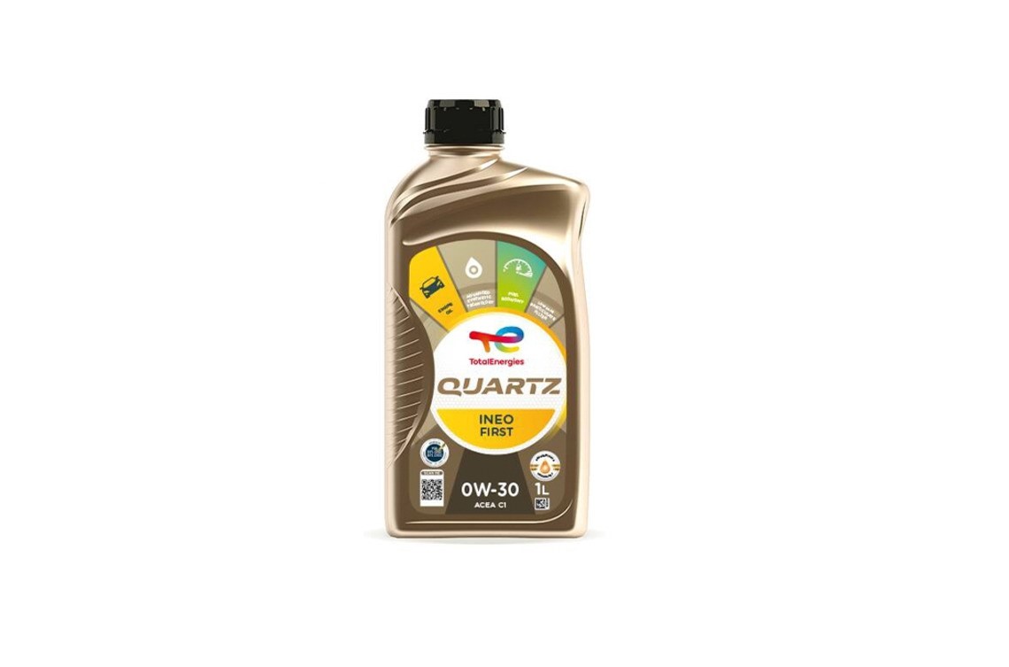Олива моторна Total 0W-30, 1 літр, INEO FIRST (39033)